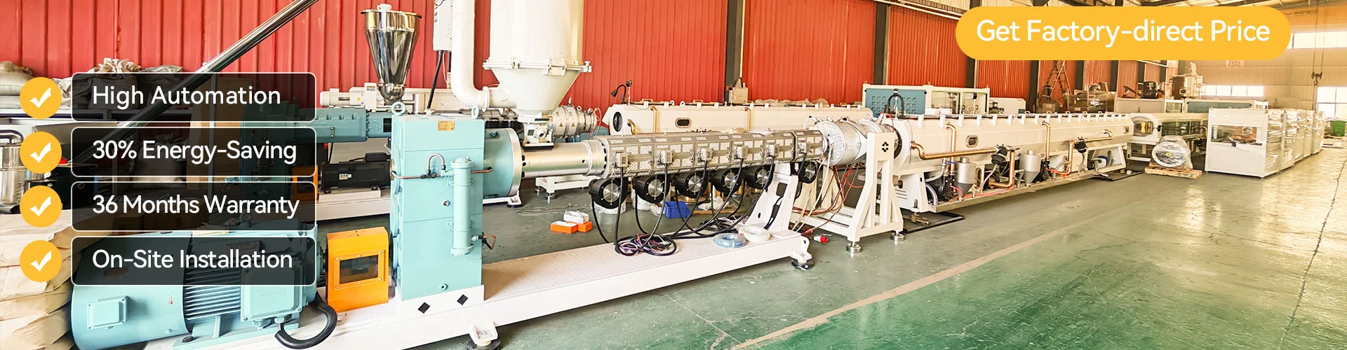 PE Pipe Production Line