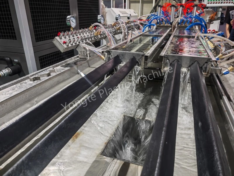 4 Cavity Plastic Profile Production Line Delivery sa Jordan Pagkatapos ng Matagumpay na Commissioning