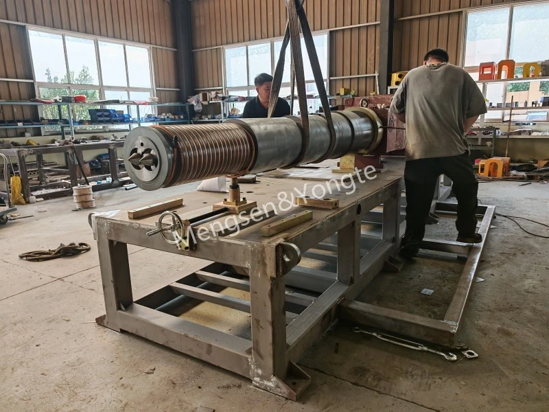 Pag-install ng Custom 92/188 Conical Twin-Screw Extruder