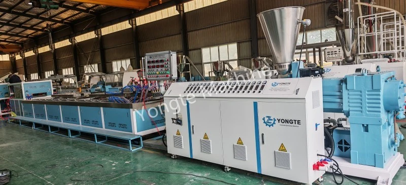 4-Cavity Recycled Plastic Profile Production Line para sa Jordan