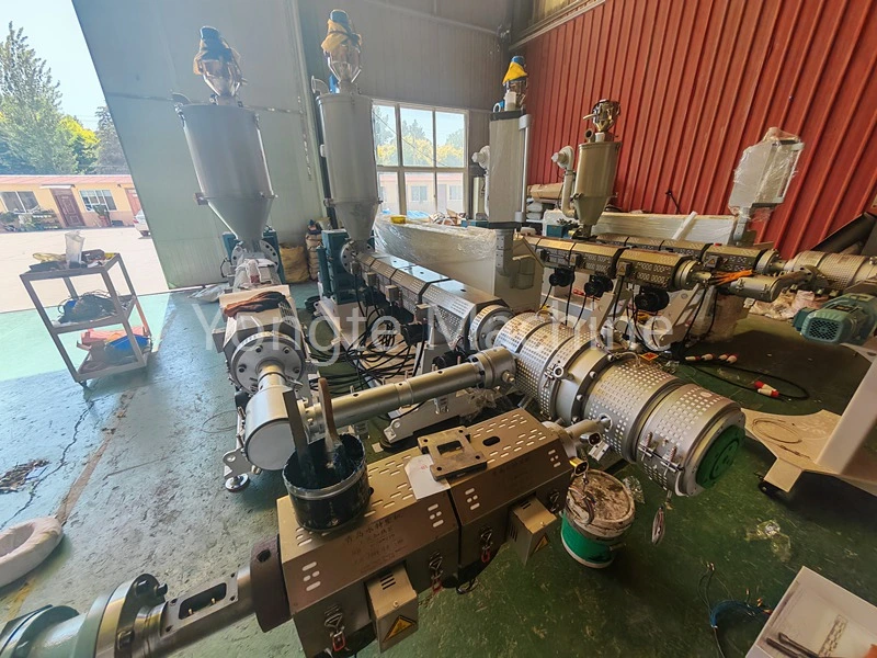 PE pipe extruder