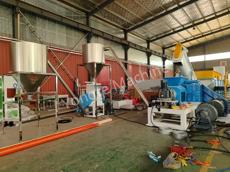 India Plastic Wasstage Recycling Machine