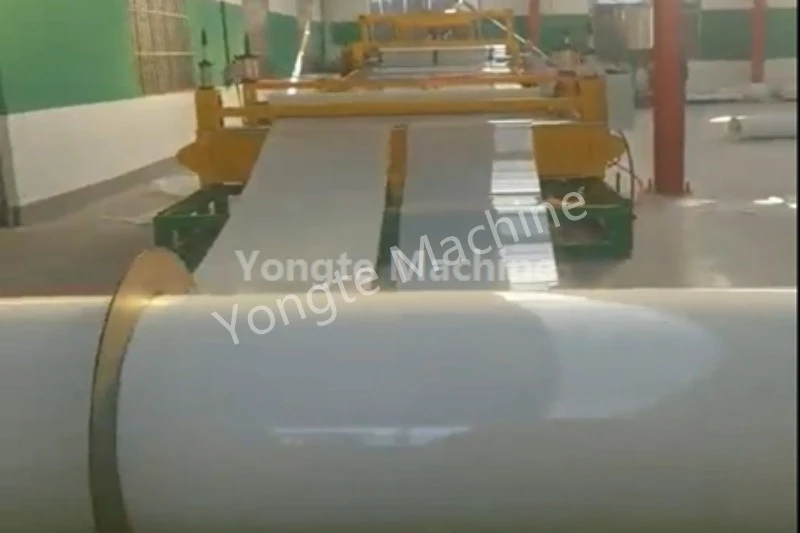 Naka-install ang PE Thin Sheet Extrusion Machine sa China