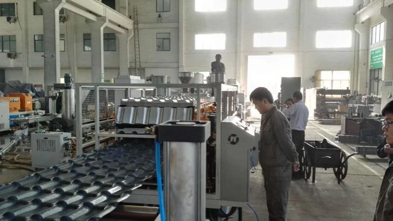 PVC Corrugated Sheet Making Making