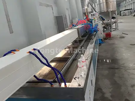 PVC Rain Gutter Machine