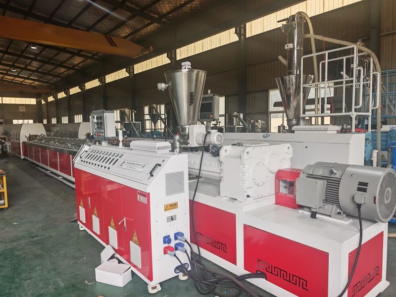 Solid Foam WPC Door Frame Extrusion Line para sa Indian