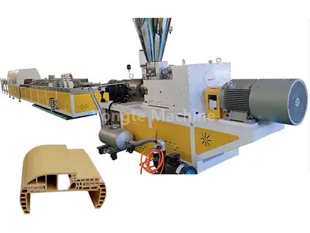 WPC Door Profile Extrusion Line