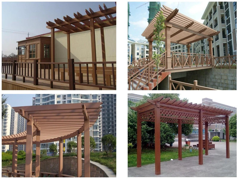 WPC Pergola Making Making